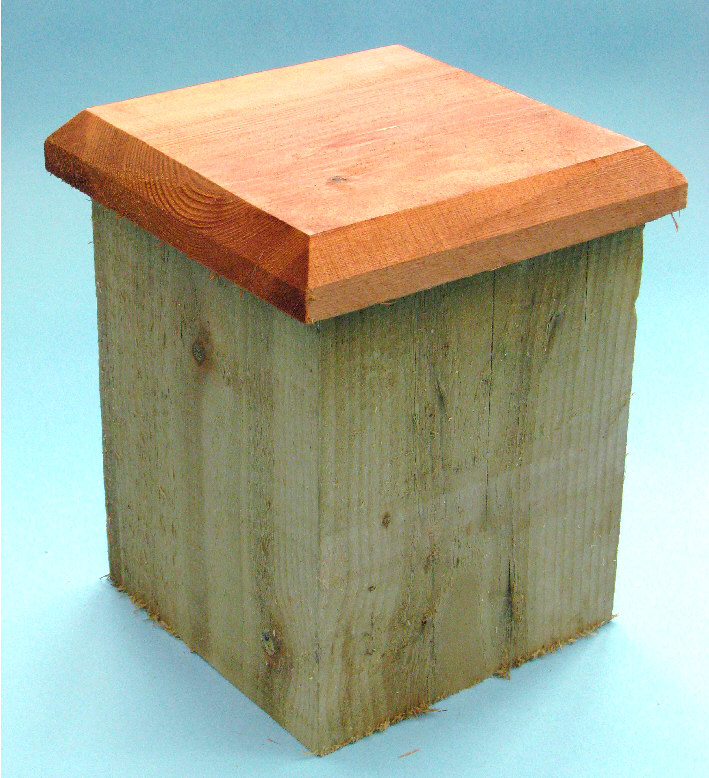 Planed Timber Cap 145 x 145mm/6 x 6