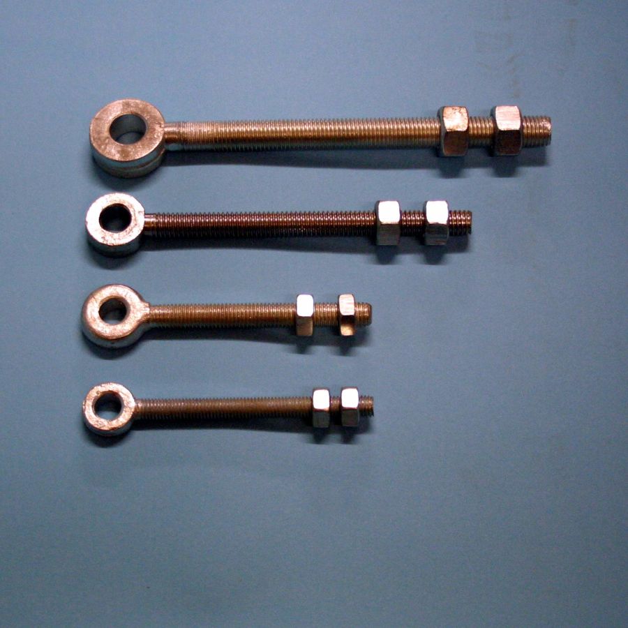 Gate Eye on threaded bar For Pins (Field gate options)