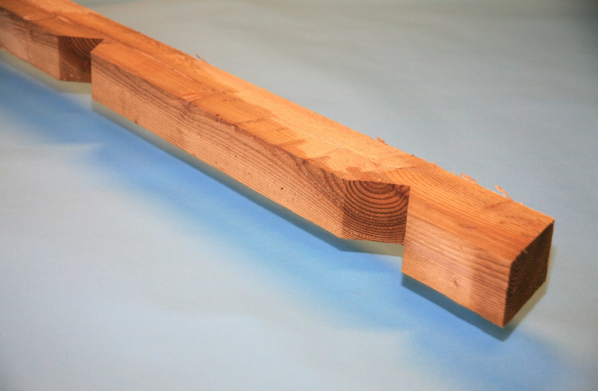 Square Notched Posts Notched Post 75 x 125