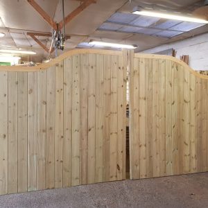 Hardwood Solid Normandy Gates